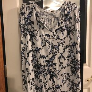 LOFT short sleeve shirt